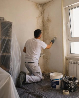 Servicio pintura y reparación de humedades