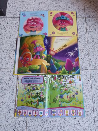3 libros de Trolls, las películas de DreamWorks