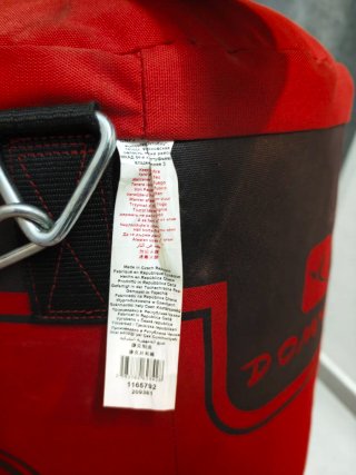 Saco de boxeo Domyos rojo