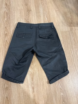 Bermudas Chinos Vintage Grises