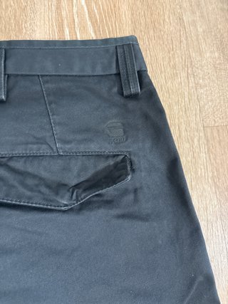 Bermudas Chinos Vintage Grises