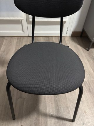 Silla IKEA ÖSTANÖ gris oscuro NEGOCIABLE