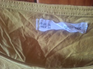 Camiseta sin mangas Sfera verde pistacho Talla XL