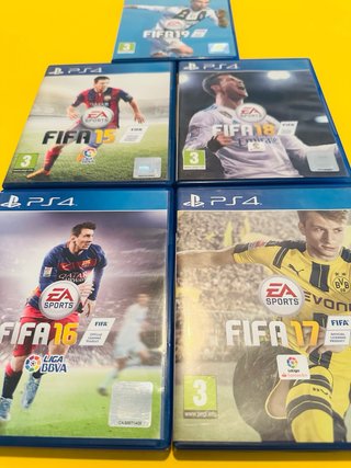 Lote 4 Juegos FIFA PS4 (PlayStation 4)