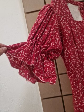Traje Flamenca Canastero Rojo