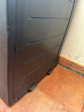 Arenero grande cubierto para gatos
