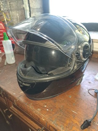 Casco Scorpion Exo 490 + Intercom SENA