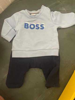 Conjunto bebé BOSS azul