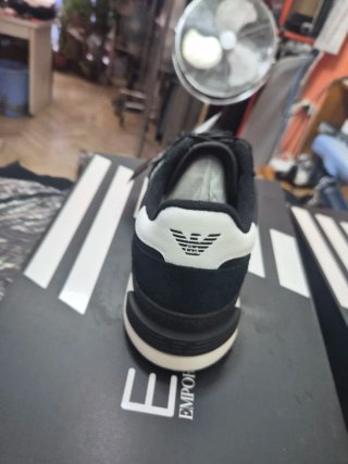 Scarpe Emporio Armani uomo nere e bianche