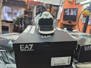 Scarpe Emporio Armani uomo nere e bianche
