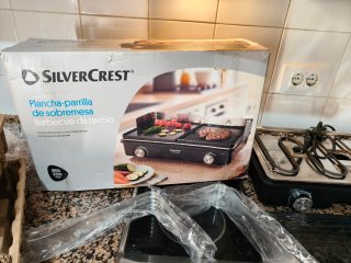 Plancha-Parrilla SilverCrest Eléctrica