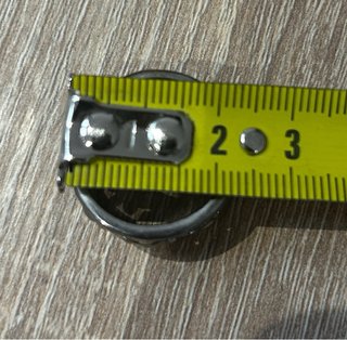 Anillo flores bisutería 20mm