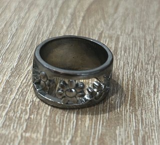 Anillo flores bisutería 20mm