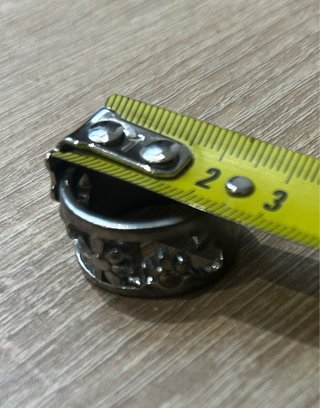 Anillo flores bisutería 20mm