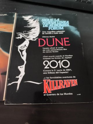 Pack de novelas gráficas comic Dune y 2010