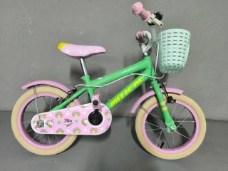 Bicicleta infantil 16 con cesta y ruedines
