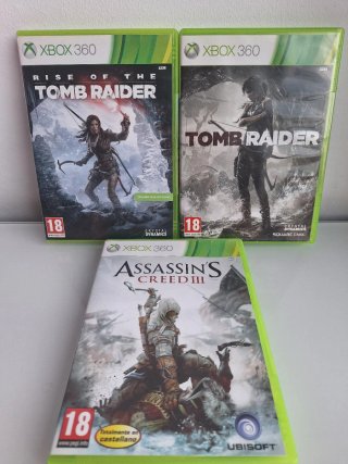 Pack 3 Juegos Xbox 360