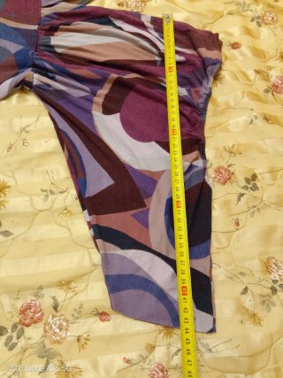 Vestito donna Sisley fantasia geometrica