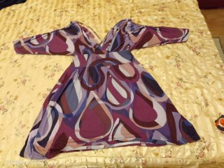 Vestito donna Sisley fantasia geometrica