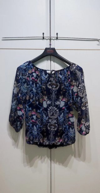 Top donna manica 3/4 taglia 3XL/4XL