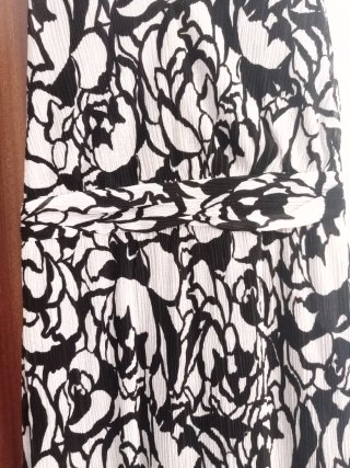 Vestido largo estampado floral