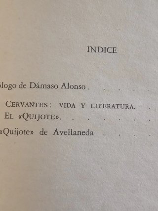 Aproximación al quijote