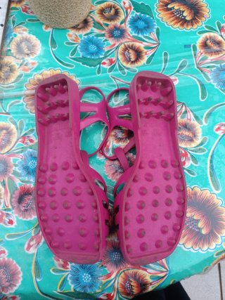 Cangrejeras Melissa Rosa Talla 40