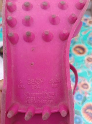 Cangrejeras Melissa Rosa Talla 40