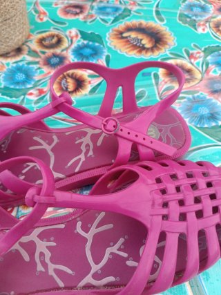 Cangrejeras Melissa Rosa Talla 40