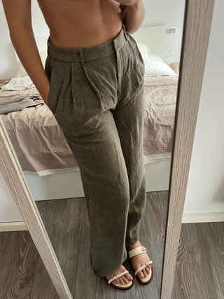 Pantalones Massimo Dutti pinza