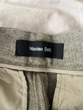 Pantalones Massimo Dutti pinza