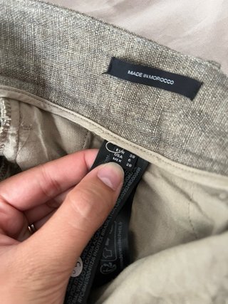Pantalones Massimo Dutti pinza