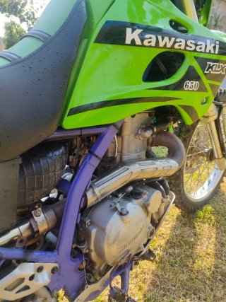 Kawasaki KLX 650 Trail/Enduro Arranque eléctrico