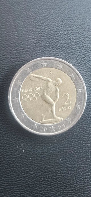 Moneda 2€ Atenas 2004 Juegos Olímpicos