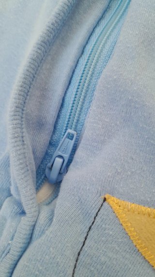 Saco de invierno para bebé azul