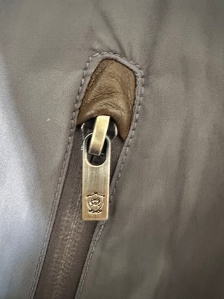 Americana acolchada Massimo Dutti verde oliva