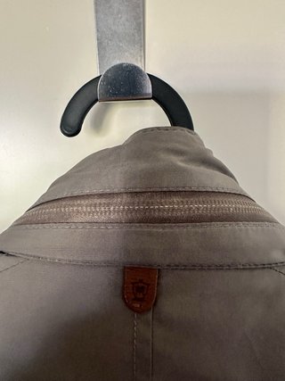 Americana acolchada Massimo Dutti verde oliva