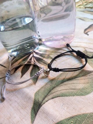 Pulseras de pareja corazón magnético