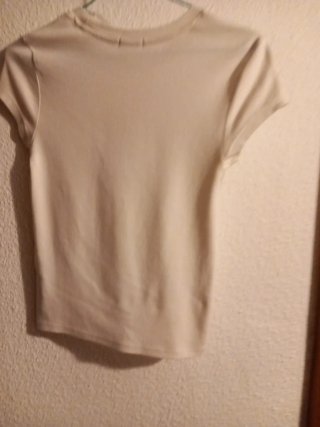 Camiseta joven blanca TALLA  S NO ENVIO