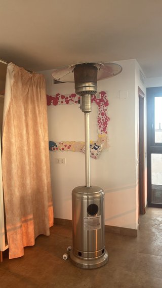 Estufa de gas bombona