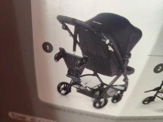 Patinete universal para carrito de bebé