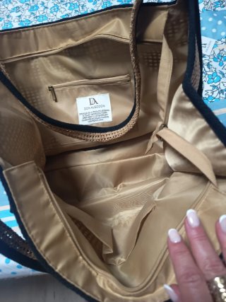 Bolso Don Algodón Grande Beige/Marrón