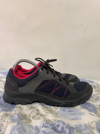 Zapatos de montaña/nieve negros y rosas