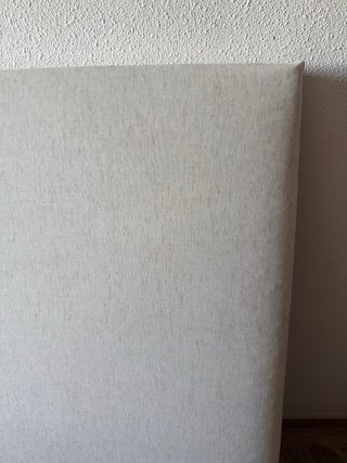 Cabecero de cama 150cm lino beige