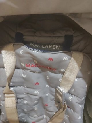 Silla de paseo Maclaren gris