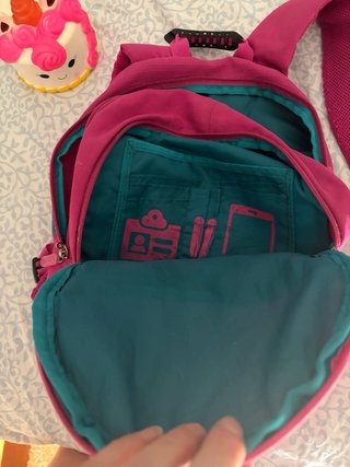 Mochila Totto Fucsia + Tarta Unicornio