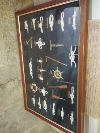 Cuadro de nudos marineros