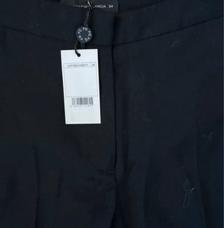 Pantalón de traje negro mujer