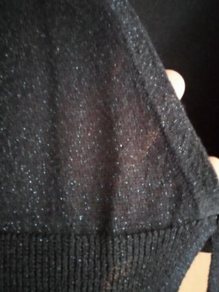 Rebeca torera azul con brillos Easy Wear