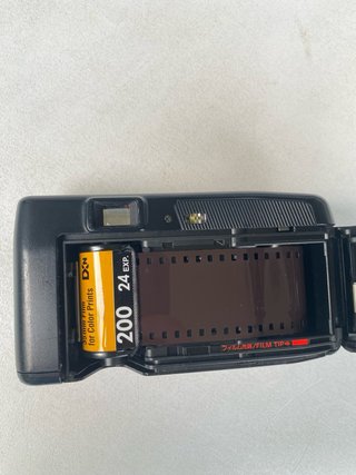 Nikon One Touch 100 Cámara Analógica Negra